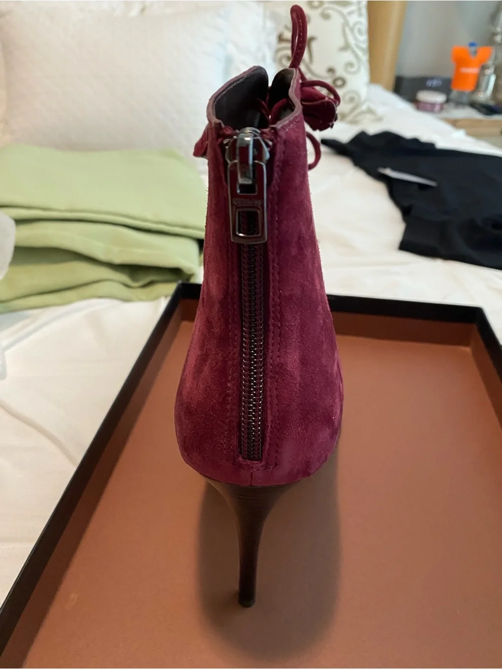 Coach gladiator peep toe